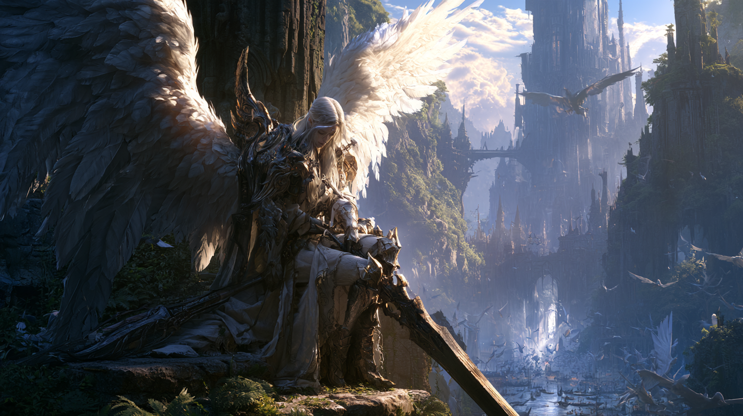 Elyos artwork from AION
