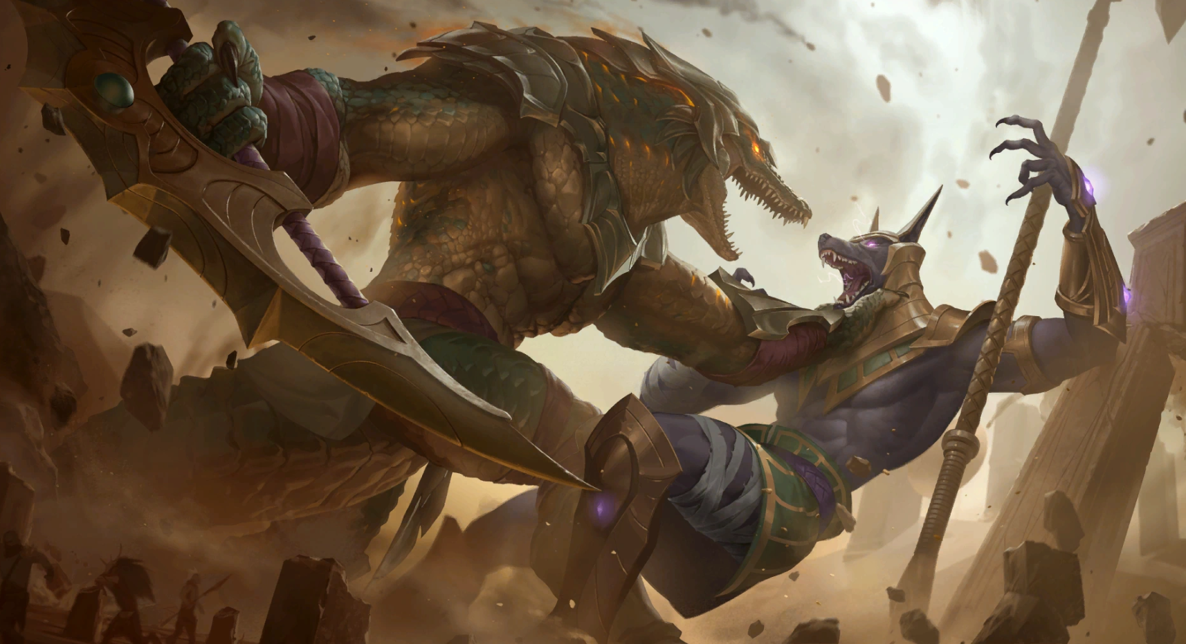 The Ascended Brothers: Nasus and Renekton