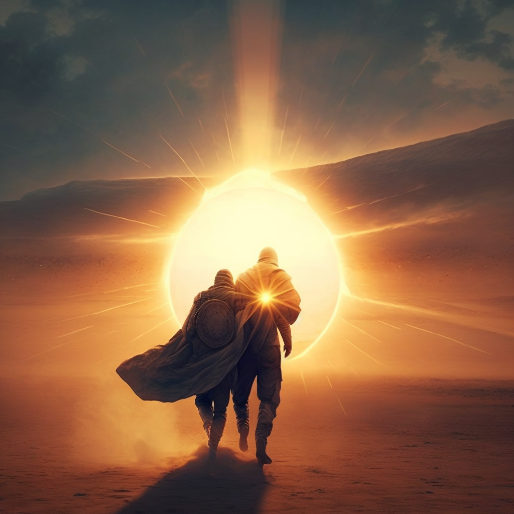Renekton and Nasus on the Sun Disc